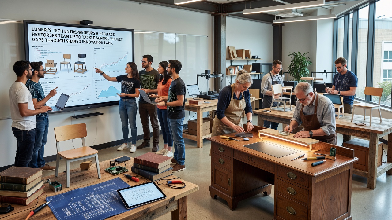 Tech Entrepreneurs and Heritage Restorers Forge Partnerships for Lumeri School Innovation Labs